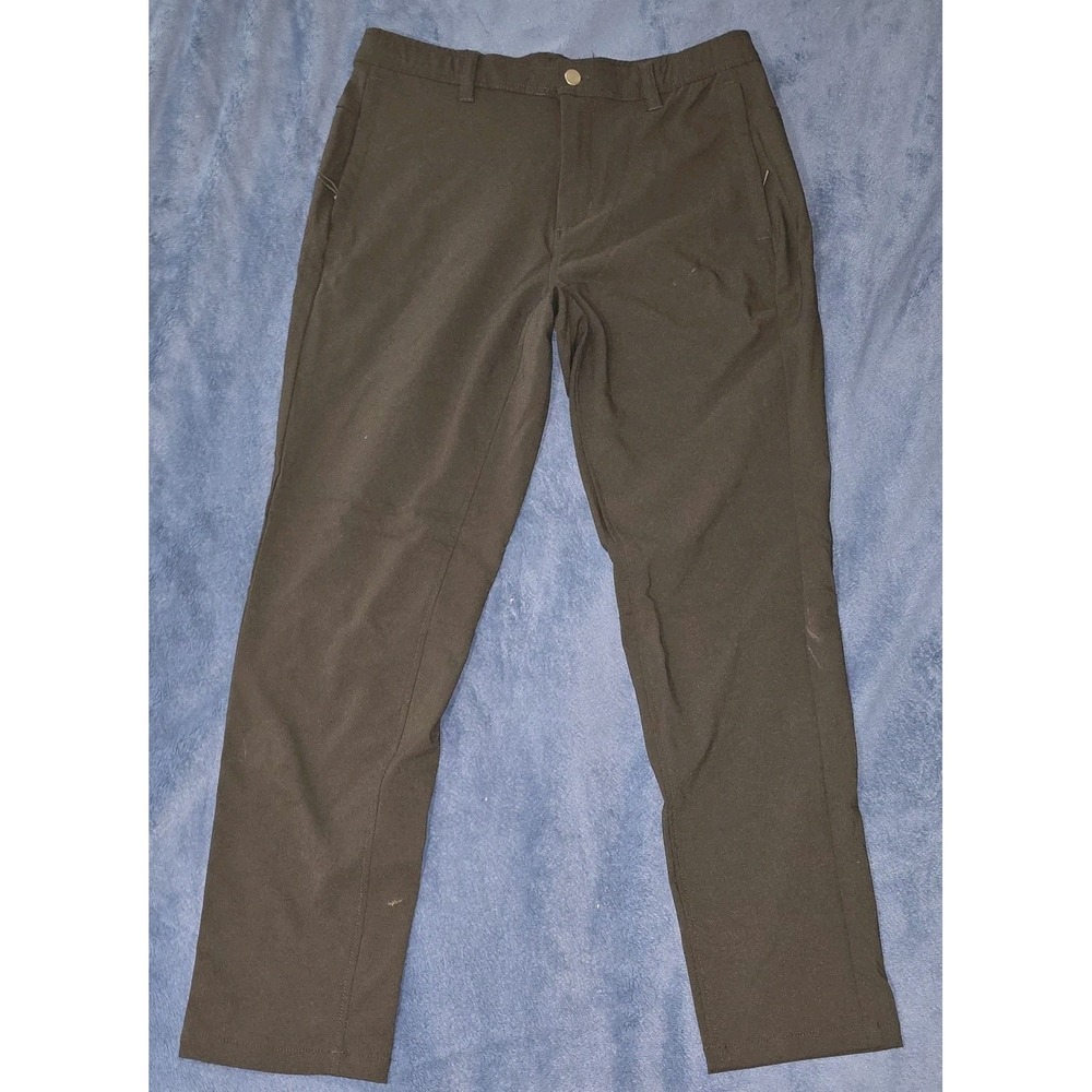 Black Stretchy Water Resistant Pants Size‎ 34